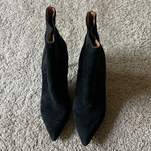 Joie Black black suede Ankle Boots